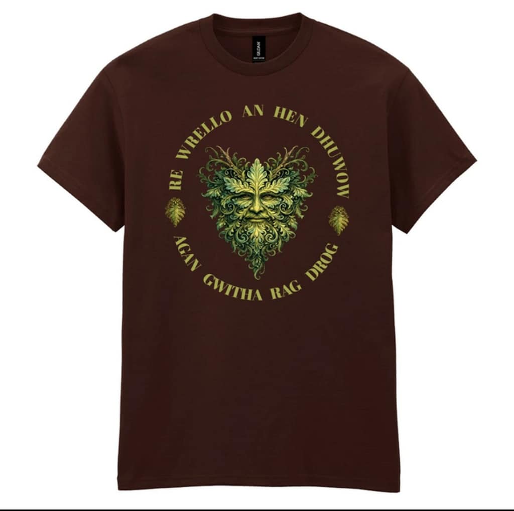 Coornish language T-shirts for sale