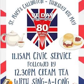Civic Service, Callington for VE Day