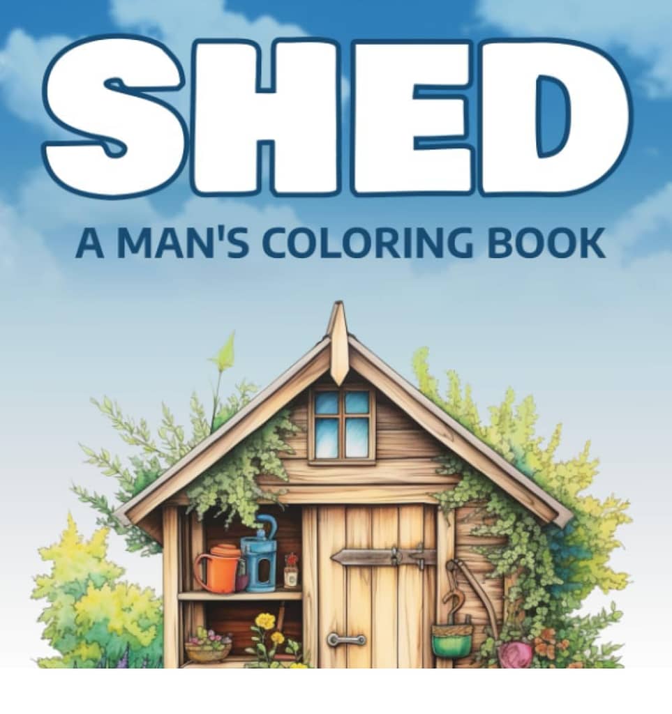 Shed related stuff. Shed the colouring book