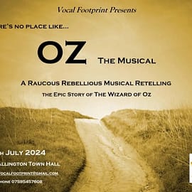 Oz the Musical, performance this July!