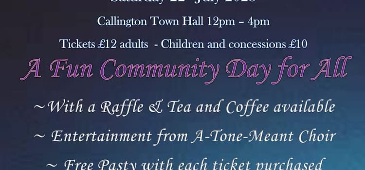Image: A fun community day for all, Empower A cindrella story at callington town hall on the 22nd of july