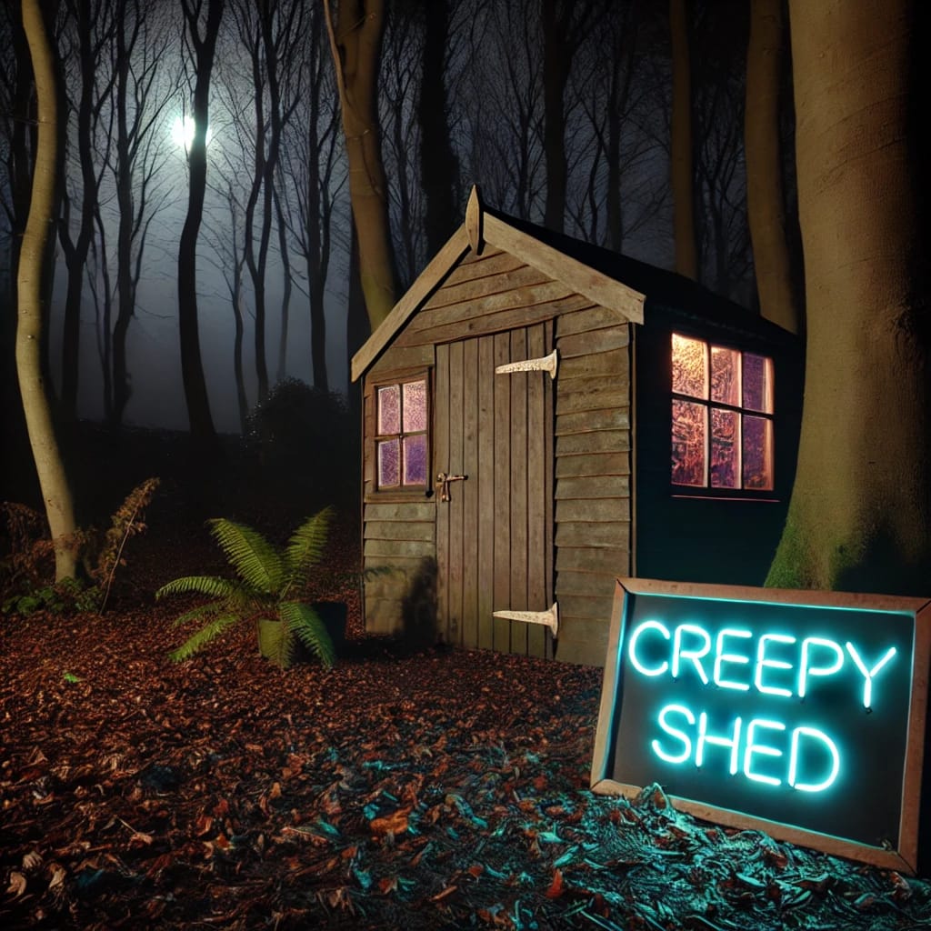 creepyshed neon