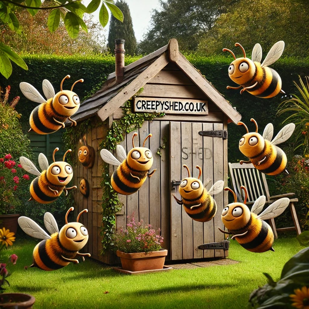 creepyshed honey fair bees
