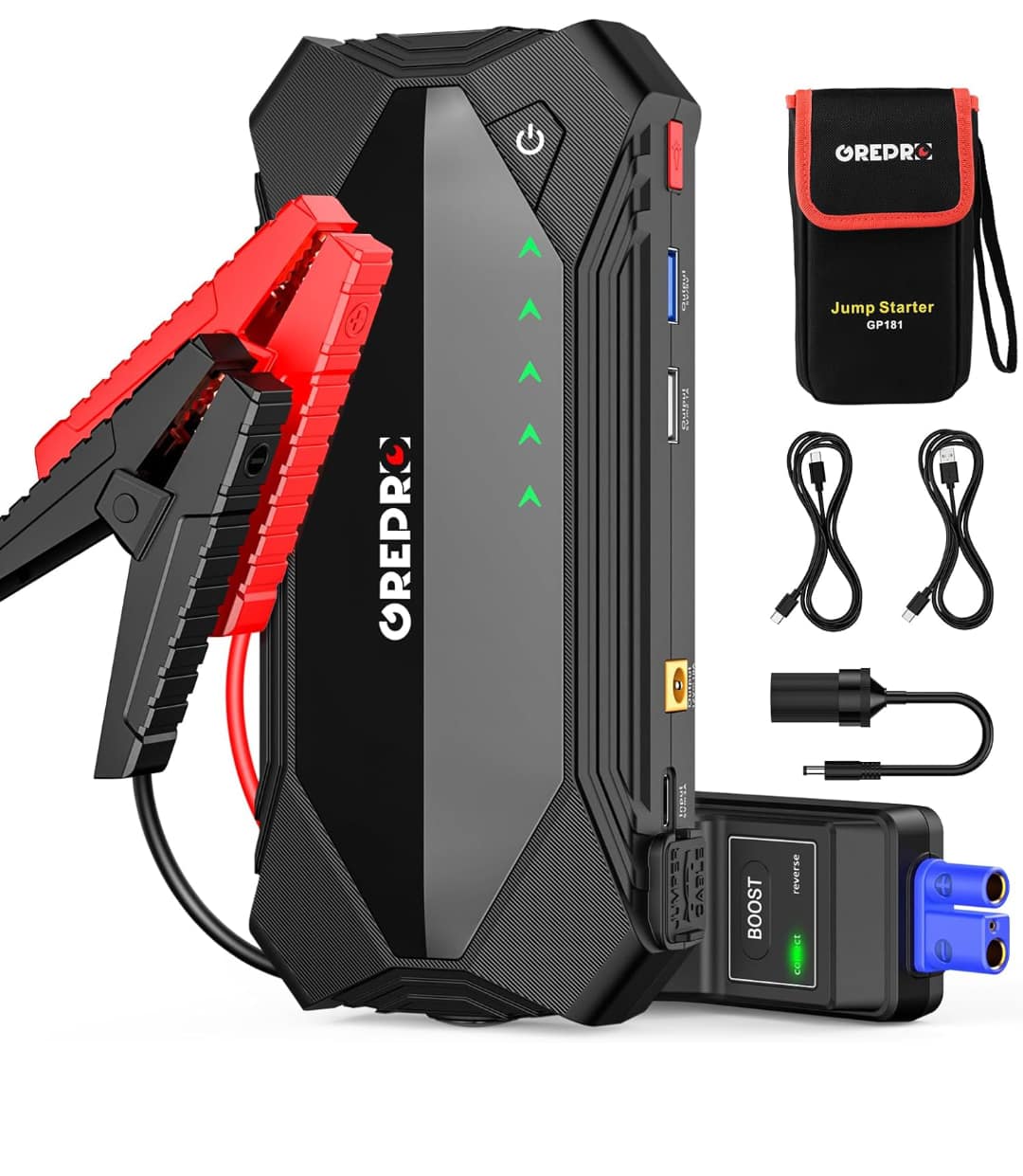 Review of handy jump starter pack, cheep and available from amazon