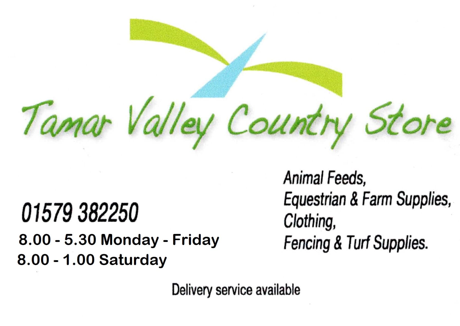 Tamar valley country store for all your pet poultry and equine supply's