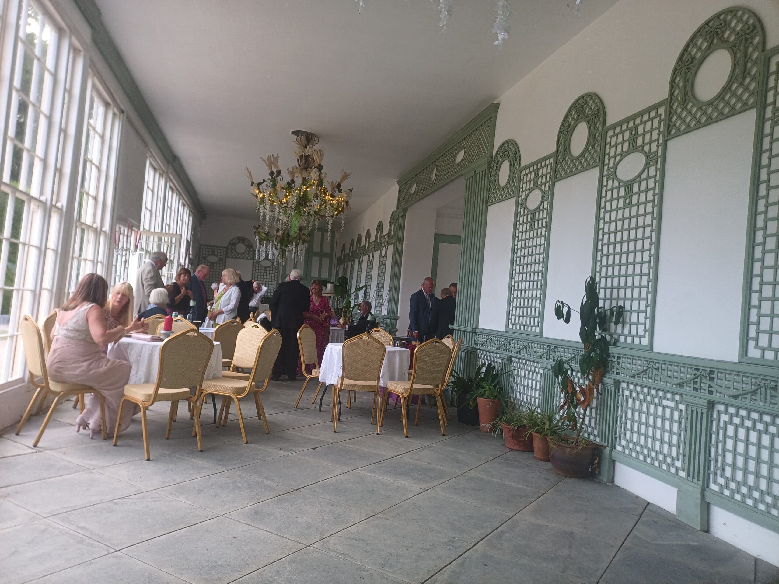 Charity Ball, Port Eliot House, Day time, party