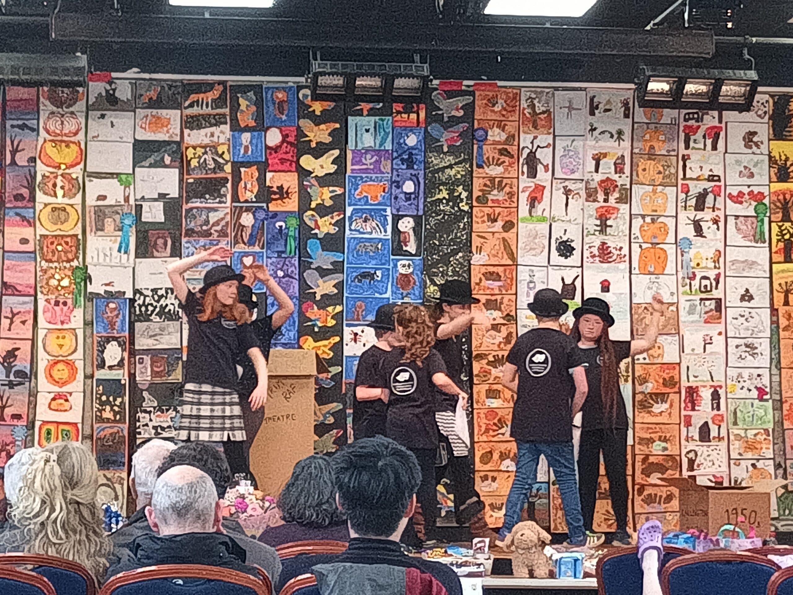 Youth Theatre performance at Callington Town Hall