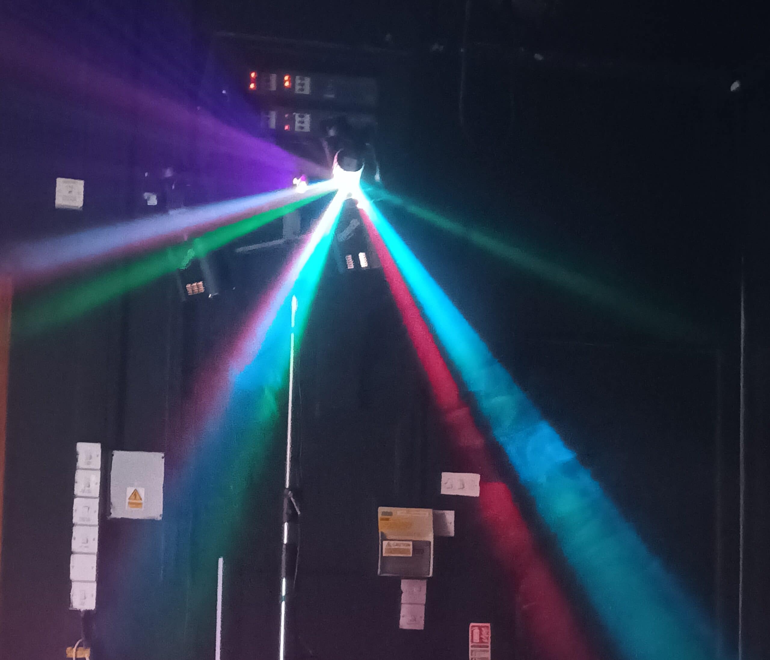 Lights in the smoke, Callington Town Hall