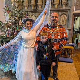 Stage Lighting for the tree festival