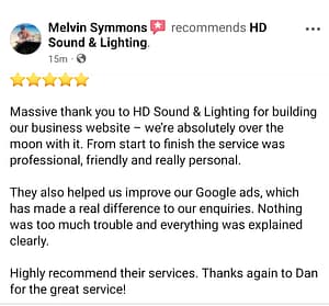 Review of HD Sound & Lighting 