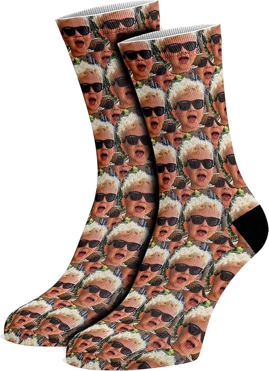 Personalised Socks Photo