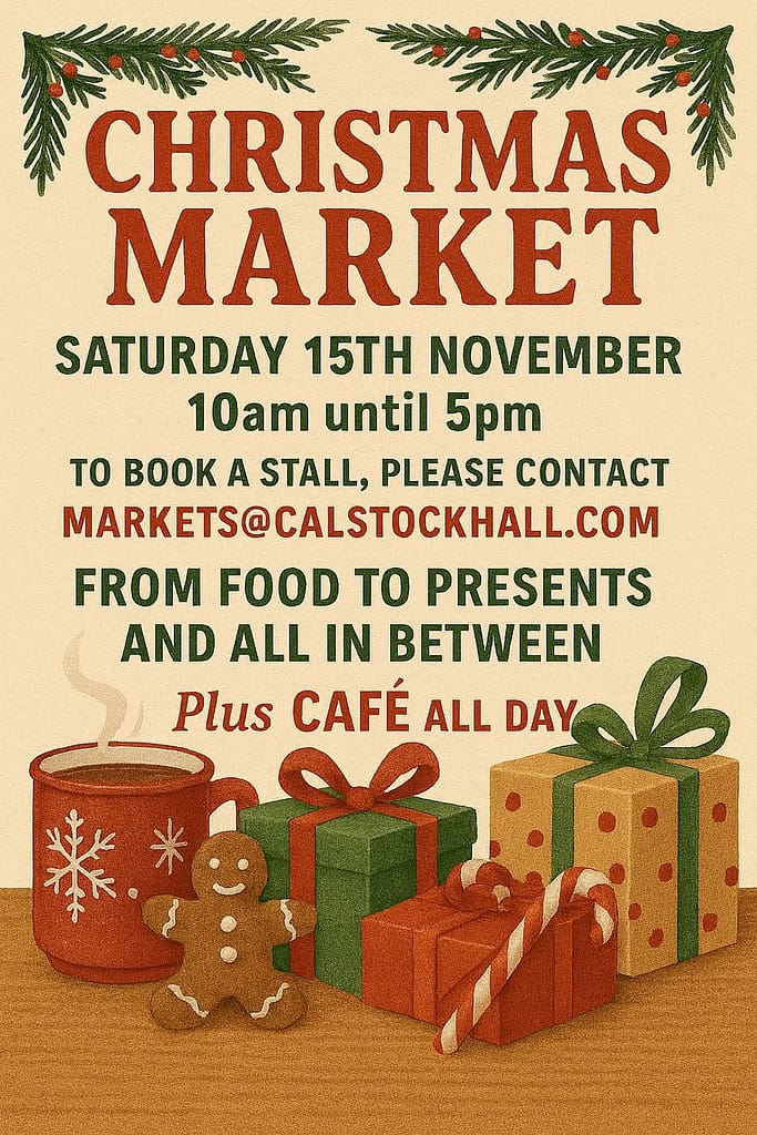 Calstock Christmas market on 15th of november 2025 10am until 5pm