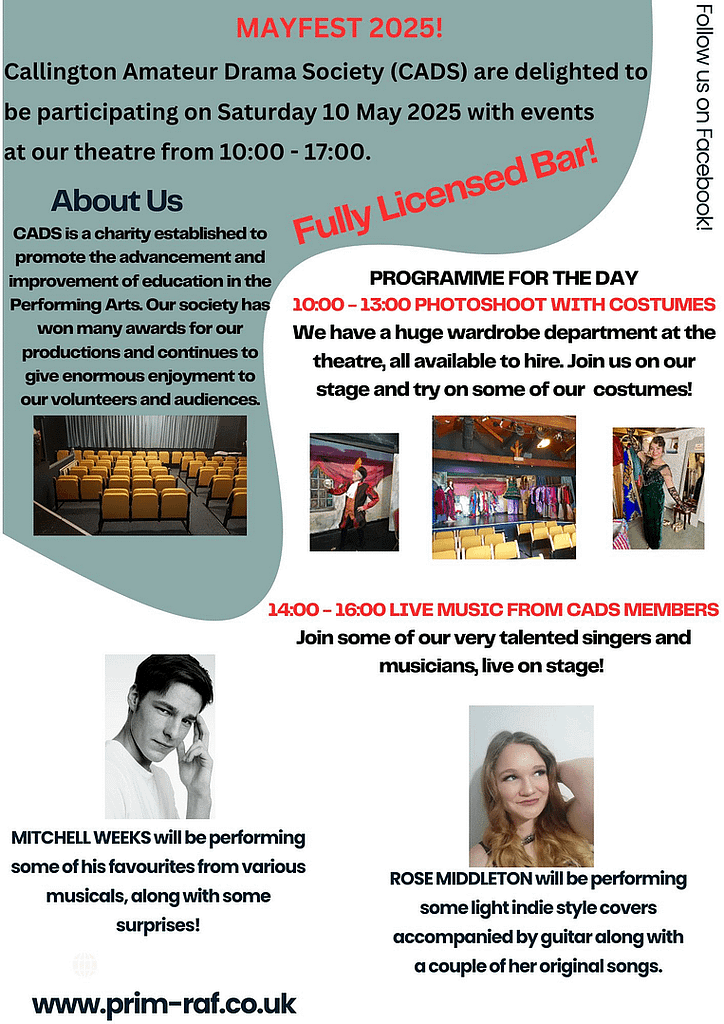 Prim-Raf hat Mayfest 2025 poster