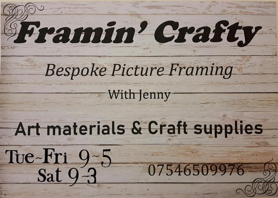 Framin' Crafty, Bespoke picture Framing and Craft supplies
