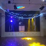 South hill parish hall disco setup