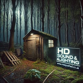 Creepy shed image