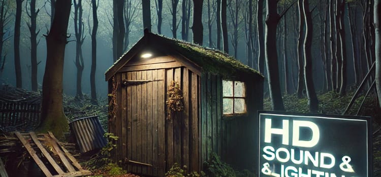 Creepy shed image