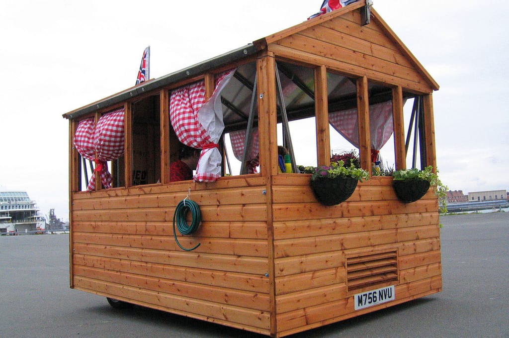 Sheds on wheels, edd china