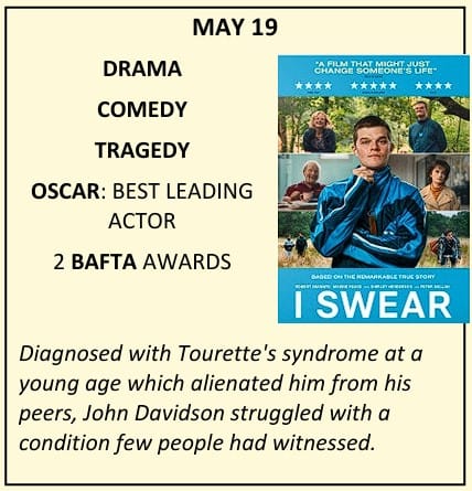 Film show

I SWEAR

Callington Town Hall

19th may 2026

7.30pm (Doors 7.00pm)
