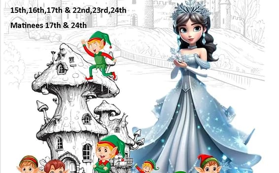 SNOWENNA AND THE SEVEN PISKIES.. Snowenna and the seven piskies @ the Primraf Callington poster