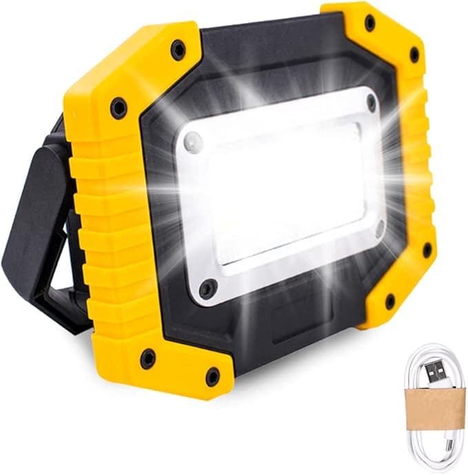 A bright light, a must have for when your pottering around in the middle of the night.