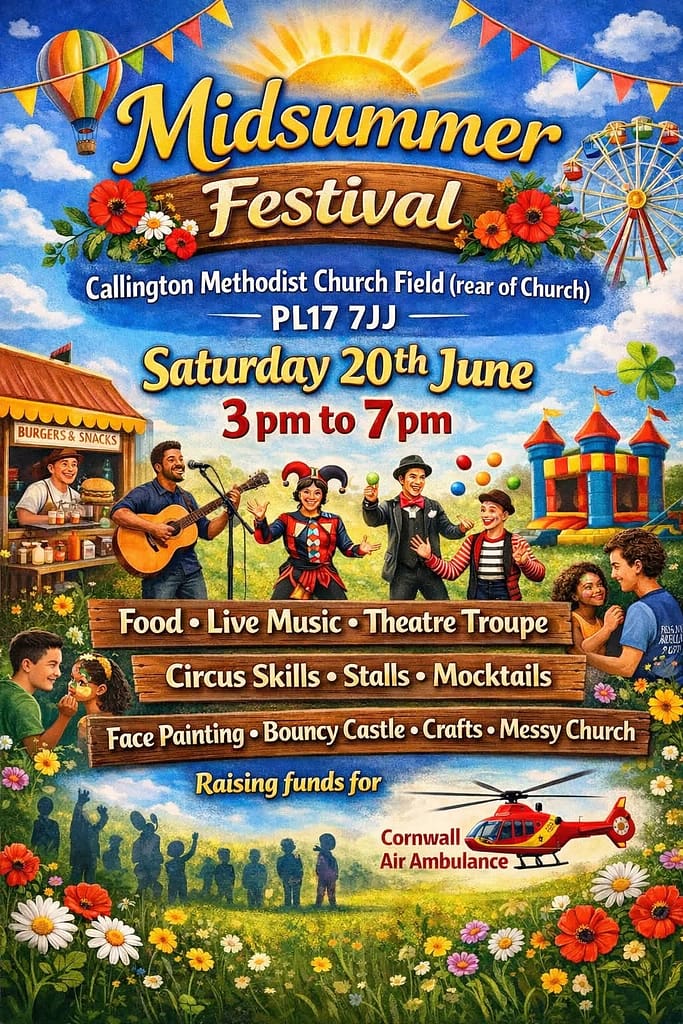 Midsummer Festival at Callington Methodist Church
