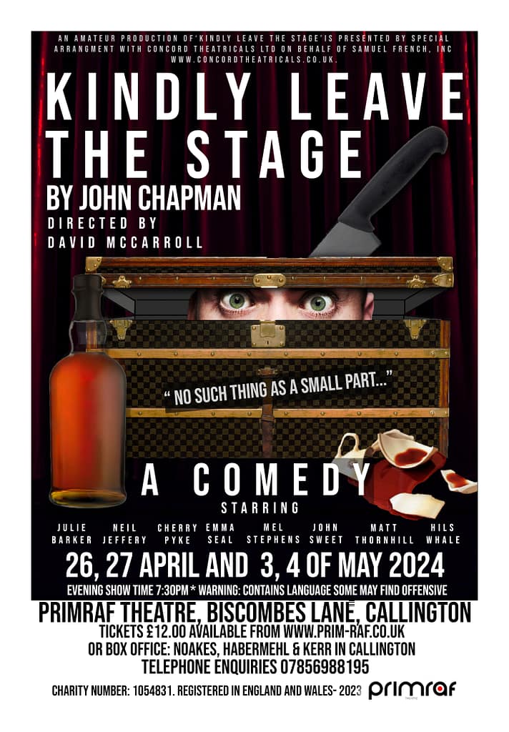 Kindly leave the stage @ Callington Prim-Raf