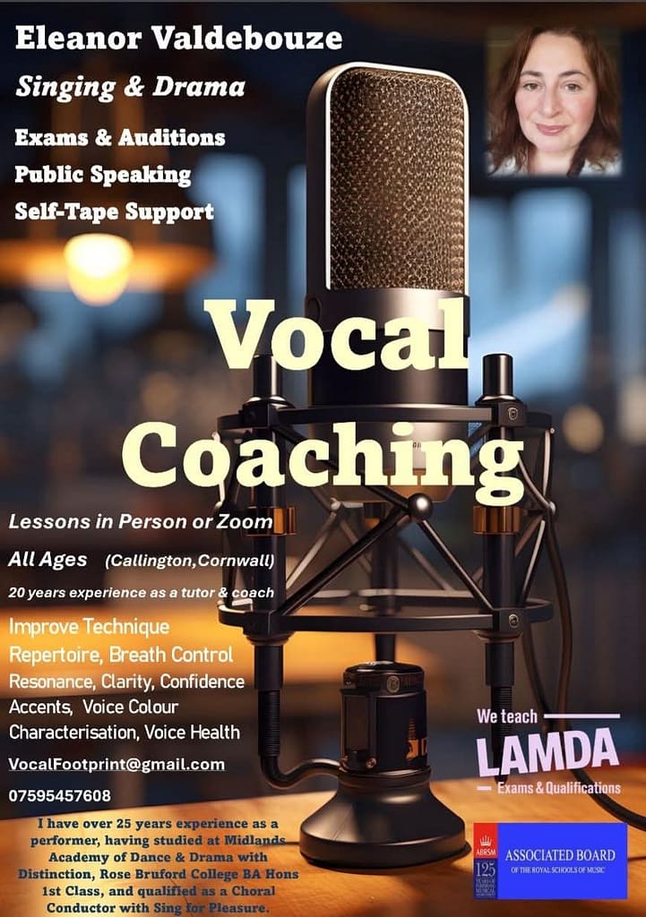 Vocal coaching in Callington