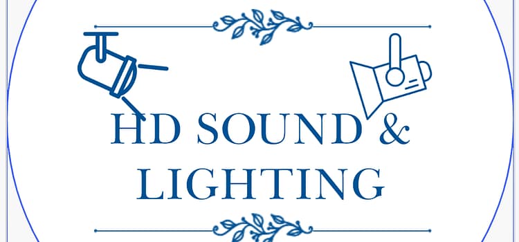 Services: Mobile Disco, Event sound & Lighting, Logo