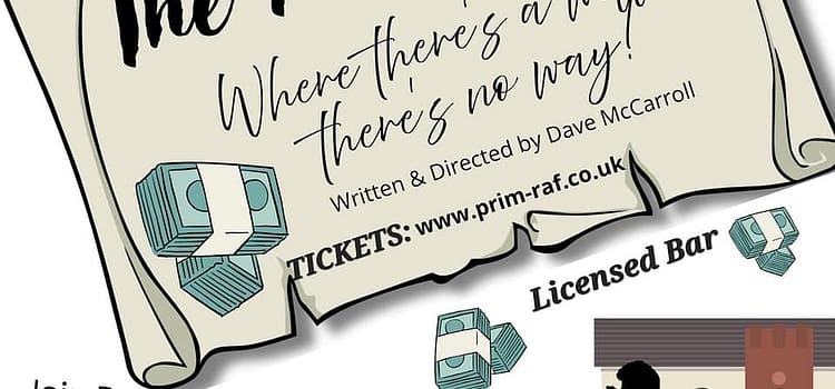 Next show at Callington’s Prim-Raf Theatre will be:… The inheritance, Prim-Raf theatre Callington