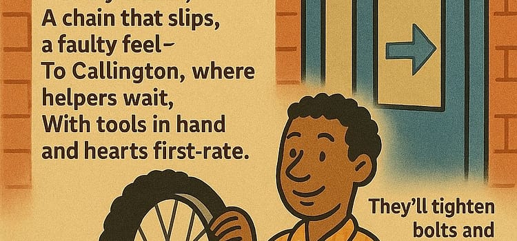 Callington Repair Café Callington Repair cafe poster